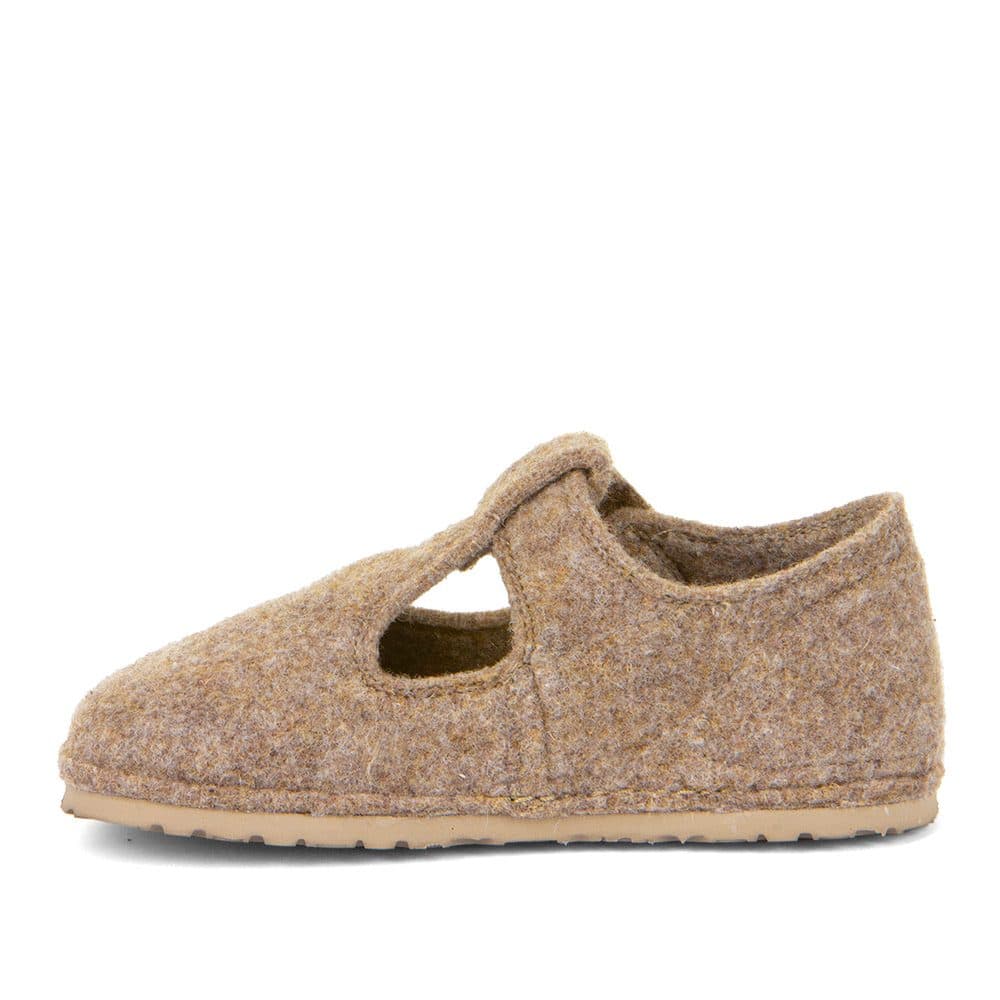 Dětské barefoot bačkory FLEXY WOOLY Beige Froddo G1700378-4 - béžová - 23 - náhled 3