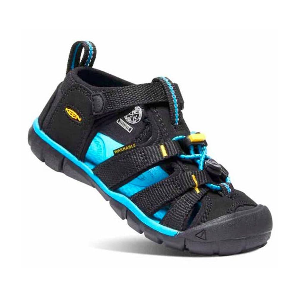Dětské sandály SEACAMP II CNX, black/keen yellow, Keen, 1025141/1025128/1025108, černá - 24 - náhled 2