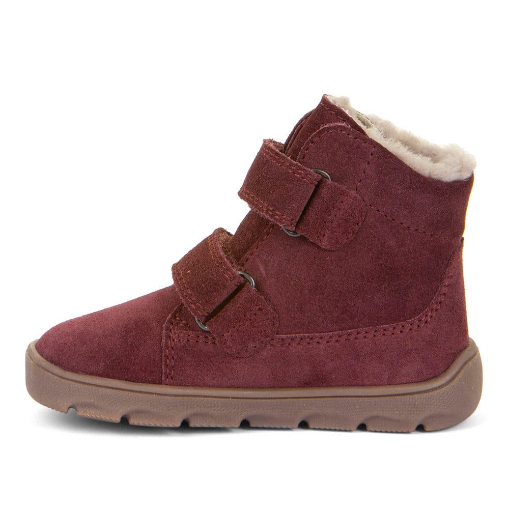 Dívčí zimní barefoot boty ZERU TEX FURRY Bordeaux Froddo G2110151-4 - 25 - náhled 3