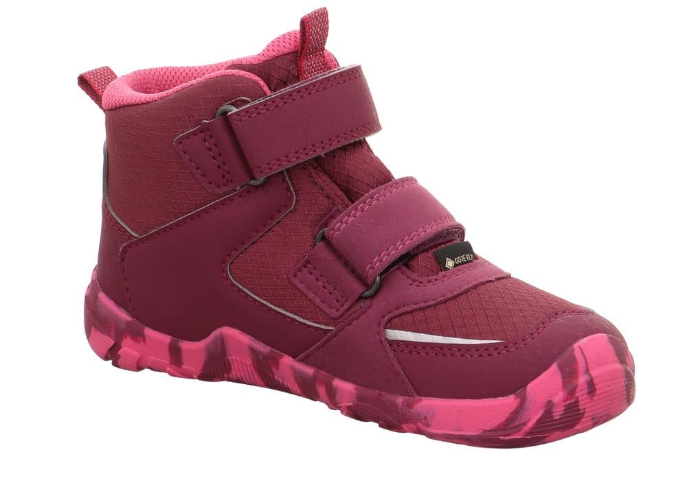 Dívčí celoroční boty Barefit TRACE GTX, Superfit, 1-006033-5000, červená - 25 - náhled 5