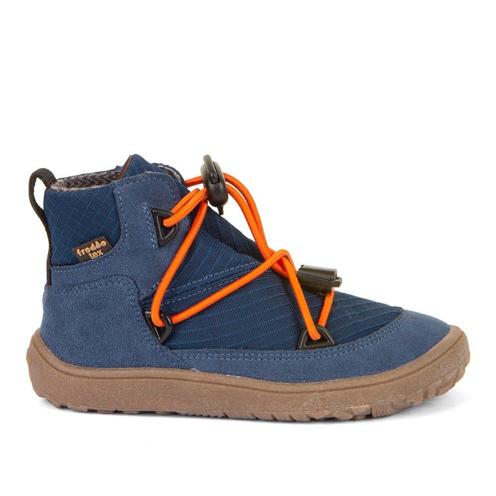 Chlapecké celoroční barefoot boty TEX TRACK Denim Froddo G3110257-1 - světle modrá - 31 - náhled 3