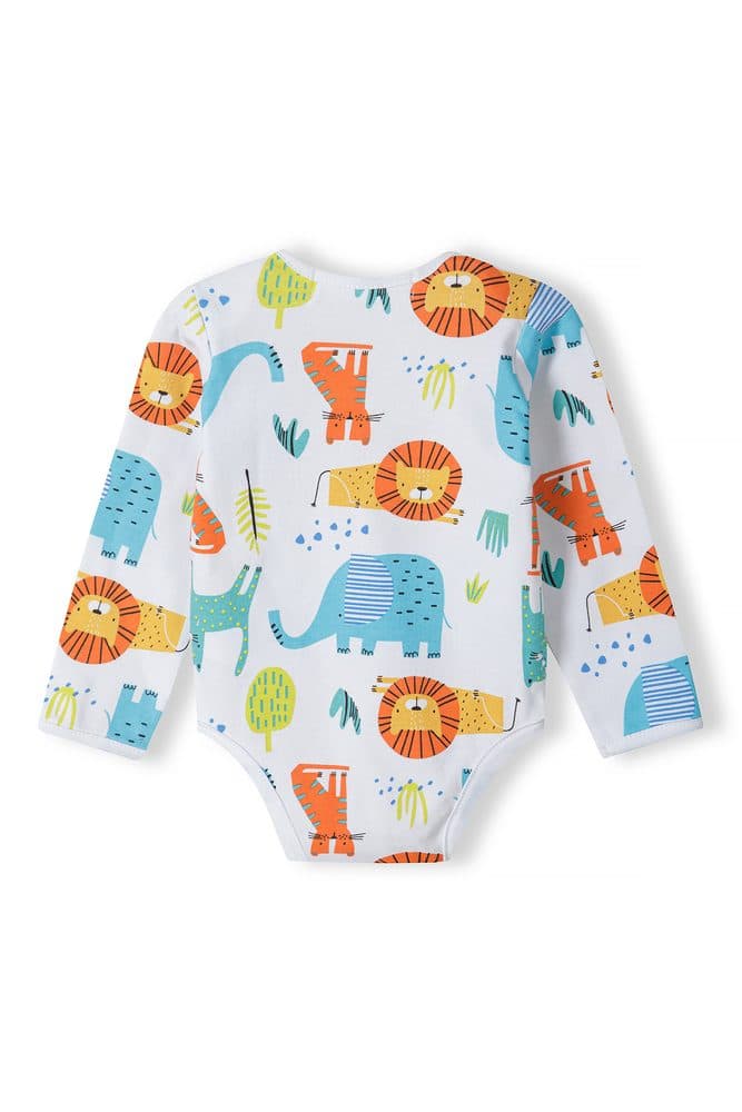 Body kojenecké 4pack, Minoti, 15mbaby 7, kluk - 50/56 | NB - náhled 4