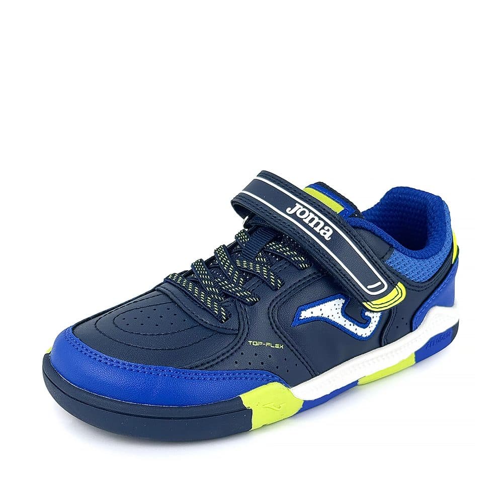 Dětské barefoot sálové boty TOP FLEX JUNIOR BFTJS2603INV NAVY BLUE Joma -