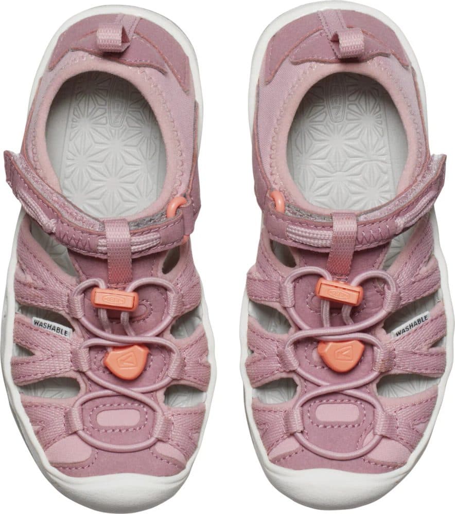 Dívčí sandály KEEN MOXIE SANDAL nostalgia rose/papaya punch - 25/26 - náhled 2