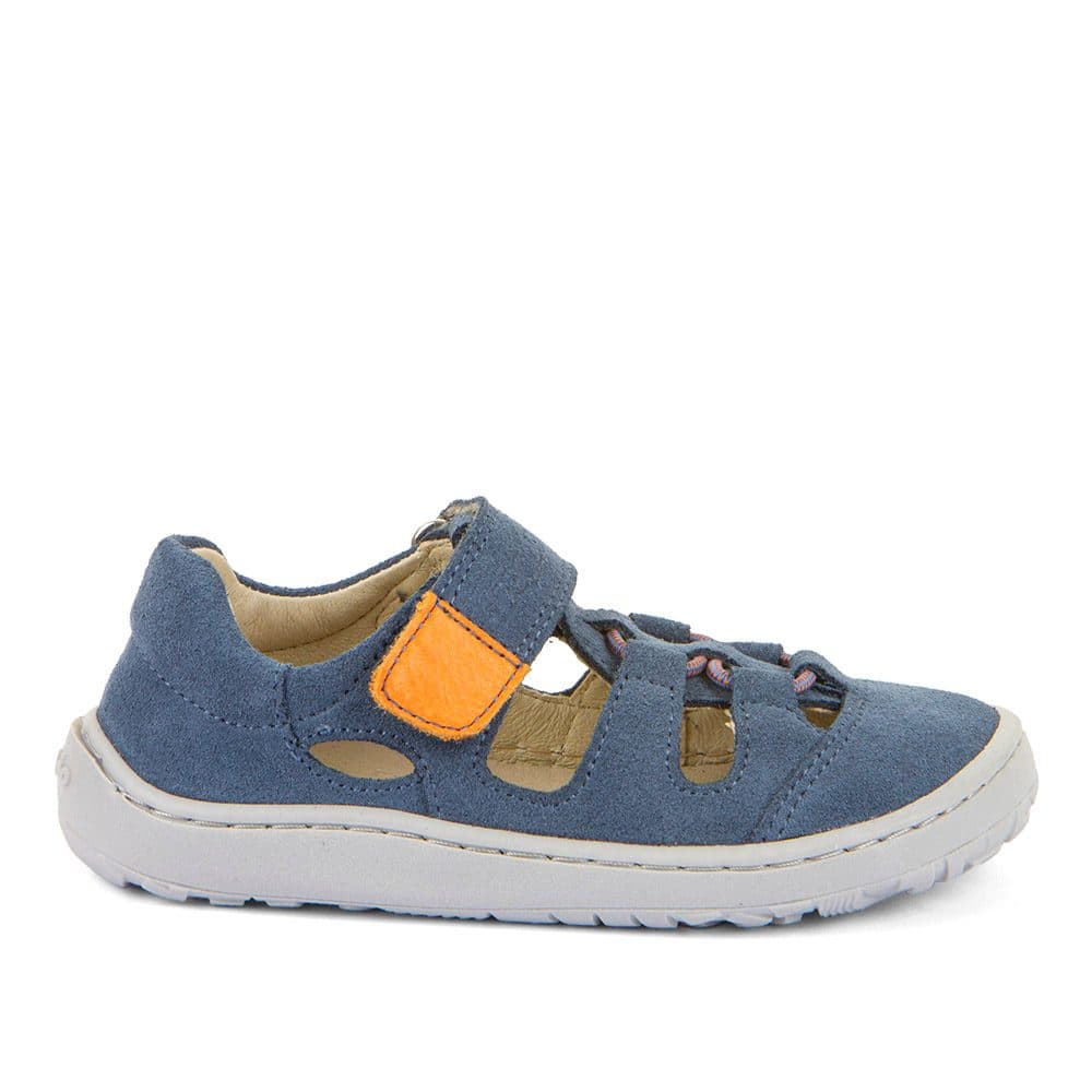Chlapecké barefoot sandály ELASTIC SANDAL Denim Froddo G3150290-6 - 28 - náhled 4