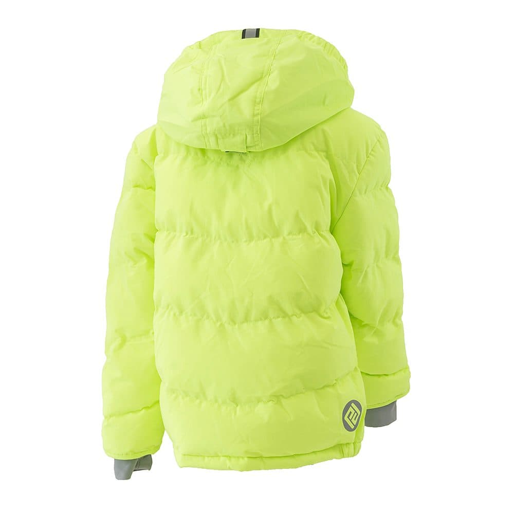 bunda zimní Puffa Neon chlapecká, Pidilidi, PD1110-19, zelená - 104 | 4let - náhled 3