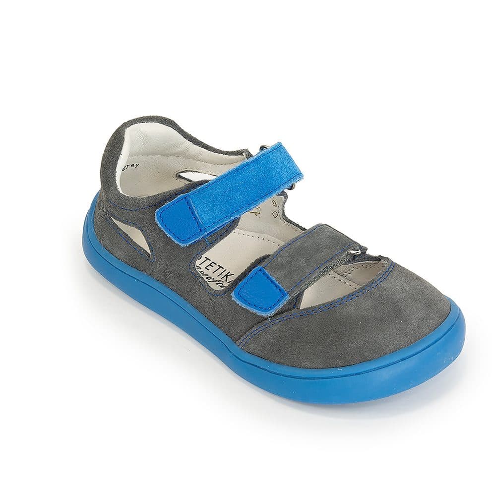 chlapecké sandály Barefoot TERY GREY, Protetika, šedá - 22 - náhled 5