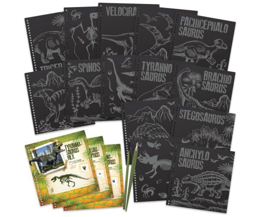 Dinosauři Vyškrabovací deníček, Nebulous Stars, W014047 - náhled 2