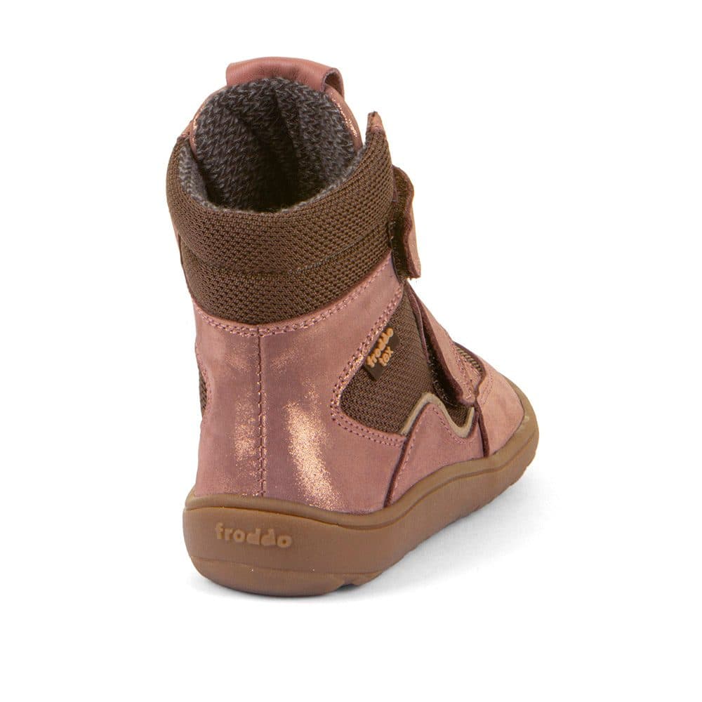 Dívčí zimní barefoot boty TEX WINTER TL Pink/Gold Froddo G3160247-8T - 24 - náhled 5