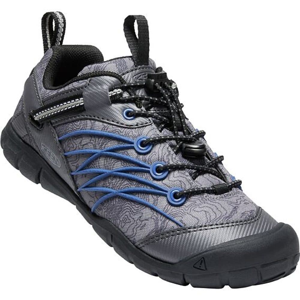 Outdoorové boty CHANDLER CNX C Black/bright cobalt, Keen, 1026306, šedá -
