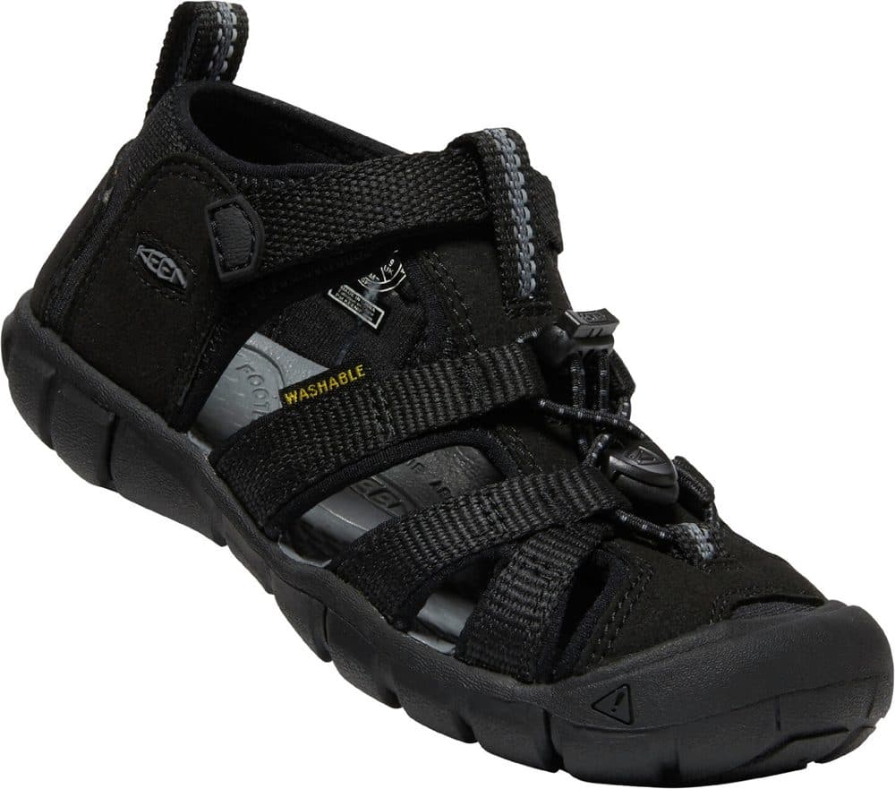 dětské sandály SEACAMP II CNX black/grey, Keen, 1027412/1027418, černá - 24 - náhled 2