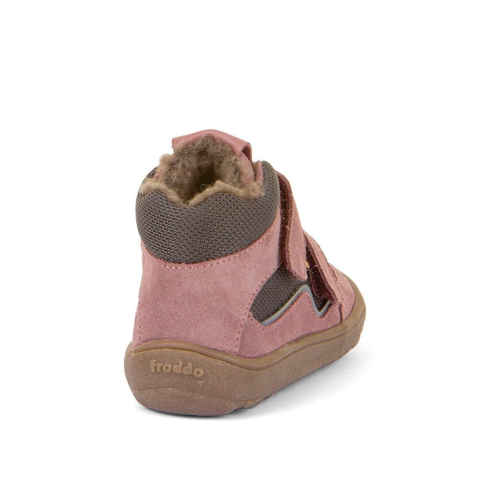 Dívčí zimní barefoot boty TEX WOOL Gray Pink, Froddo, G3110254-6W, růžová - 31 - náhled 3