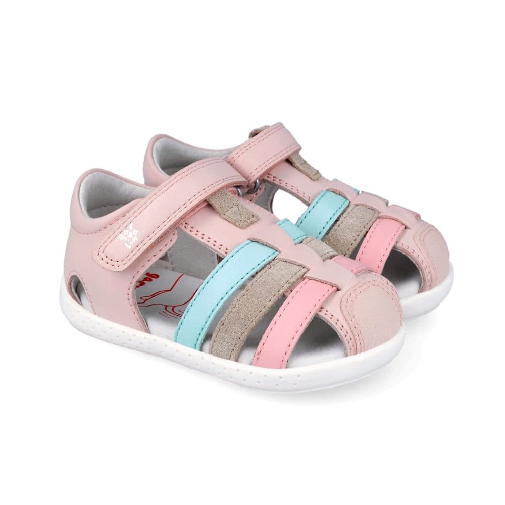 Dívčí barefoot sandály CASUAL COTTON Biomecanics 262325-C779 -