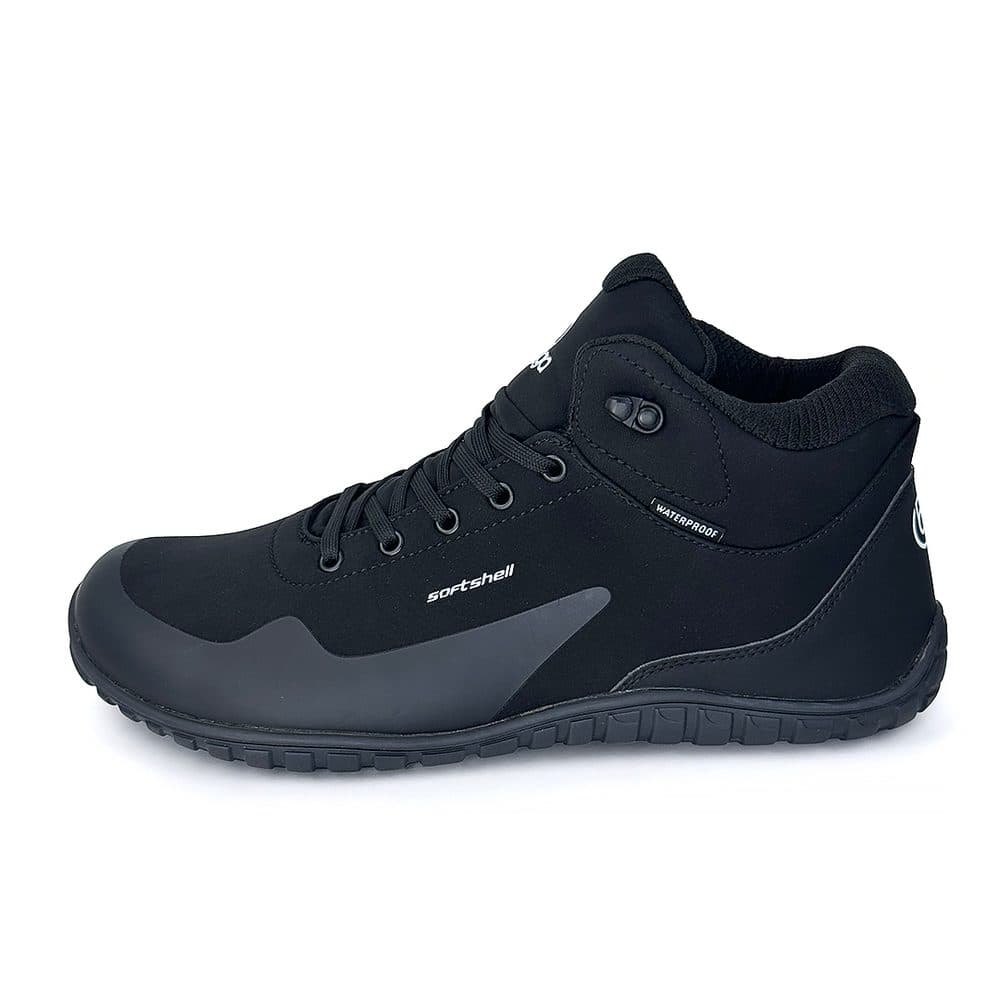 outdoorové celoroční softshellové barefootové boty BUGGA SIKOR Black B00195-10 - 36 - náhled 2