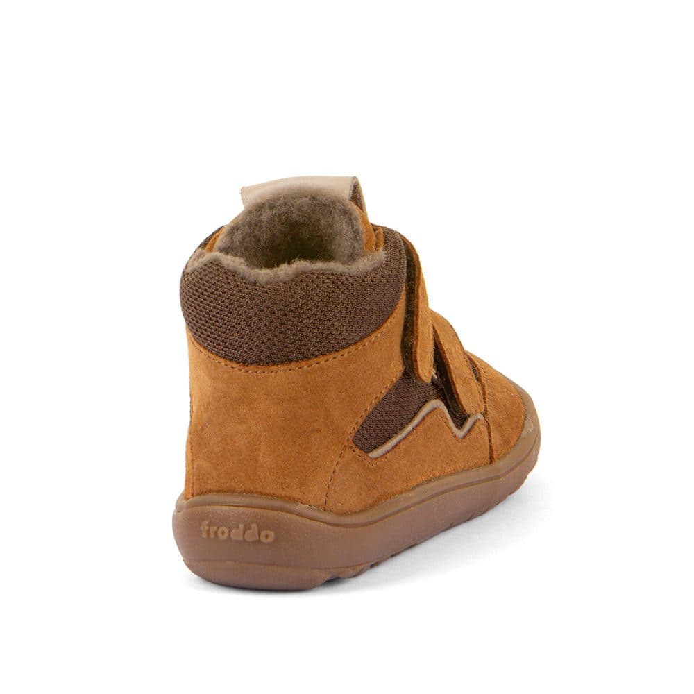 Dětské zimní barefoot boty TEX WOOL Cognac Froddo G3110266-4W - 27 - náhled 5