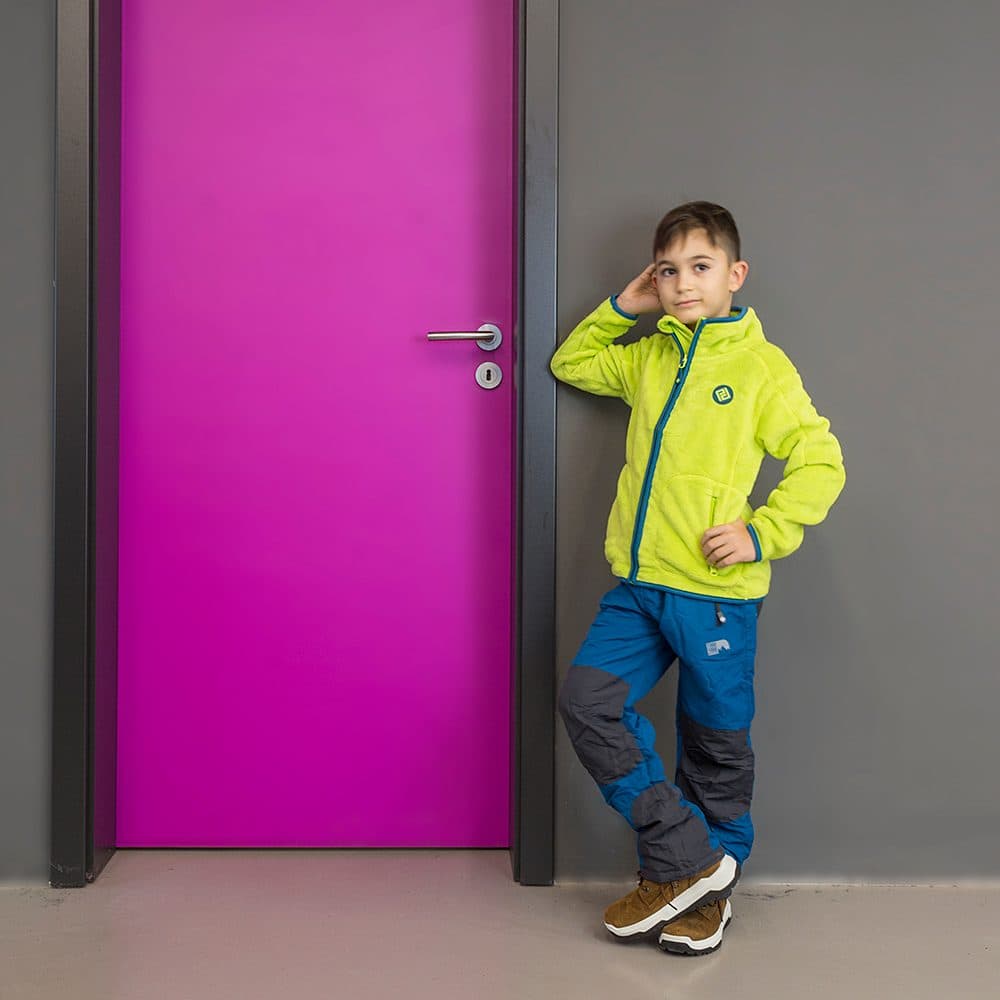 kalhoty sportovní outdoorové, podšité fleezovou podšívkou, Pidilidi, PD1121-04, modrá - 104 | 4roky - náhled 2