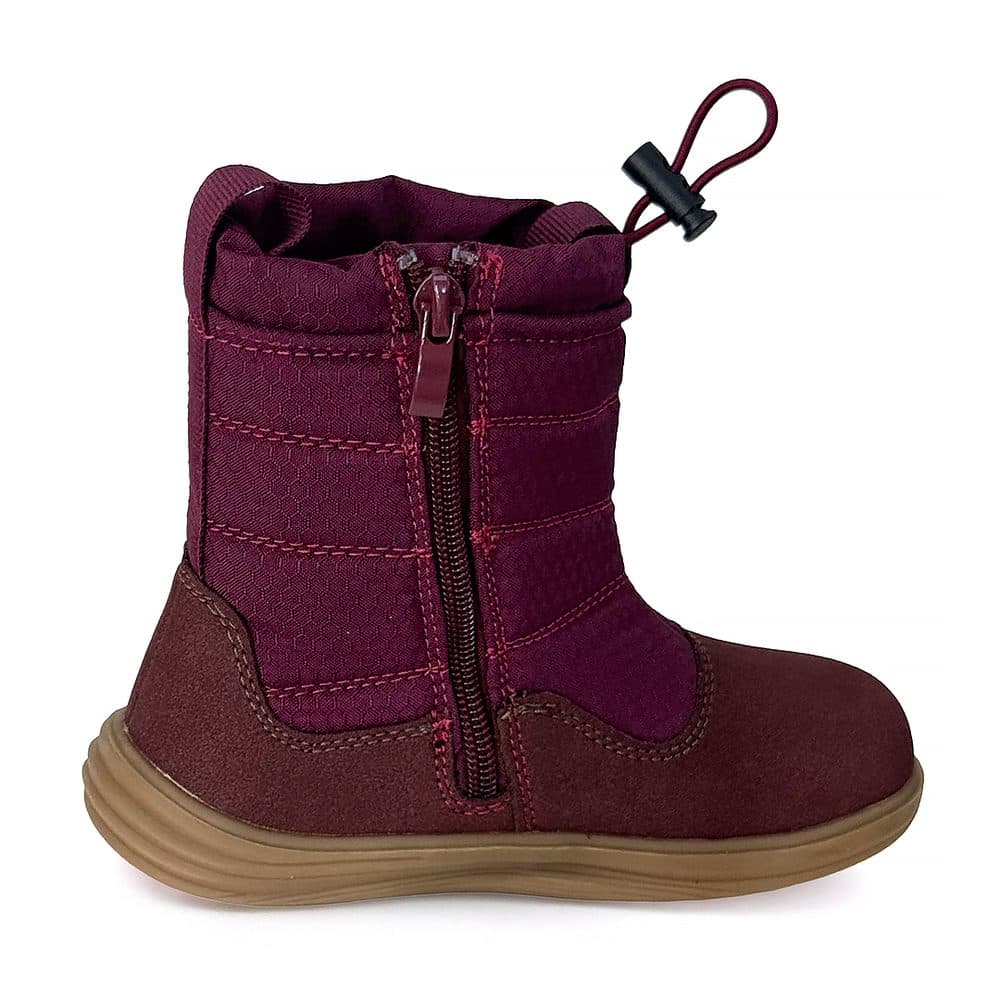 Dívčí zimní barefoot boty s membránou Bugga RUBA Fuchsia B00197-07 - 25 - náhled 4