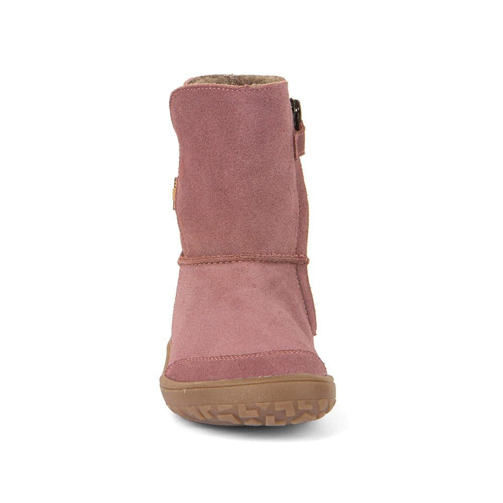 Dívčí zimní barefoot boty TEX SUEDE  Dark Pink, Froddo, G3160238, růžová - 27 - náhled 4