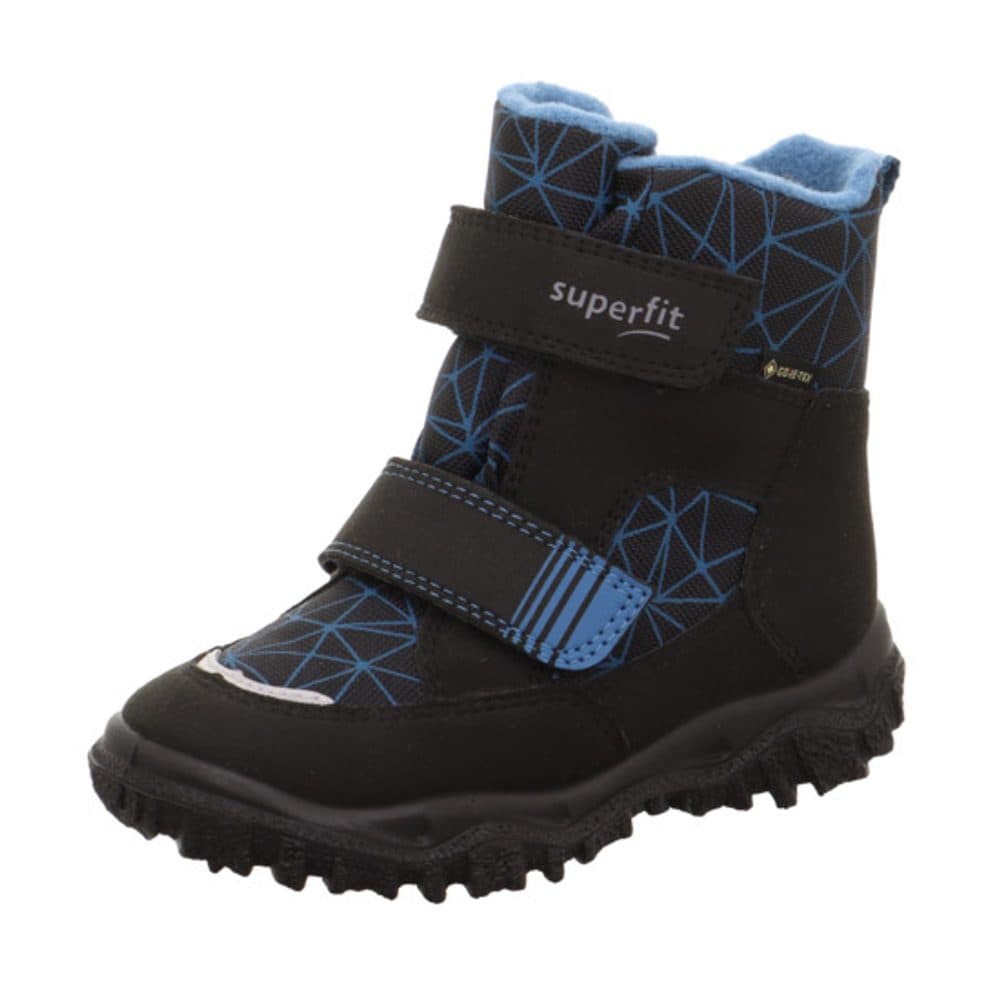 Dětské zimní boty HUSKY Black/Blue Goretex, Superfit, 1-006080-0010, modrá - 27 - náhled 1