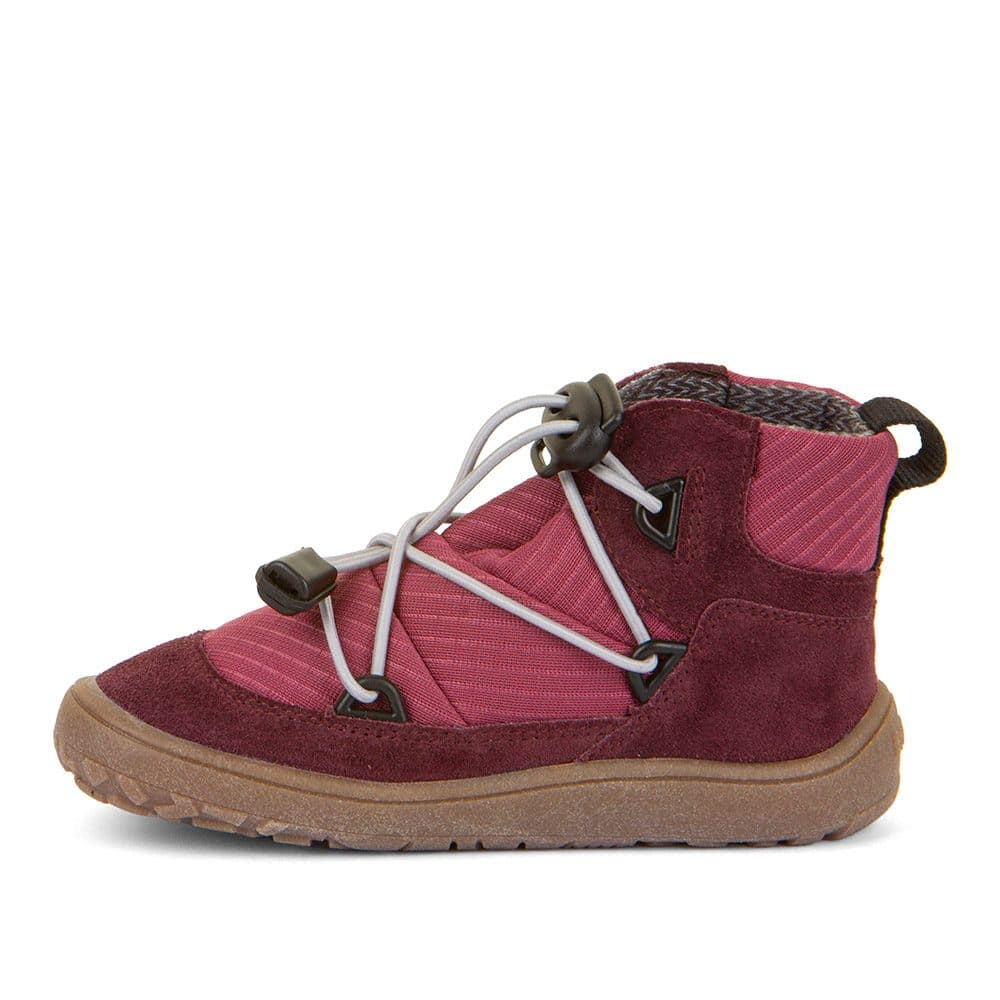 Dívčí celoroční barefoot boty TEX TRACK Bordeaux, Froddo, G3110257-7, červená - 29 - náhled 2