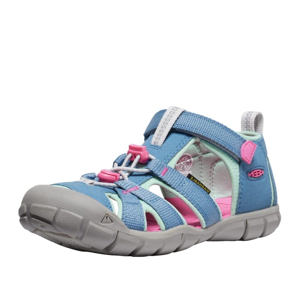 Dívčí sandály SEACAMP II CNX coronet blue/hot pink, KEEN, 1028841/1028850 -