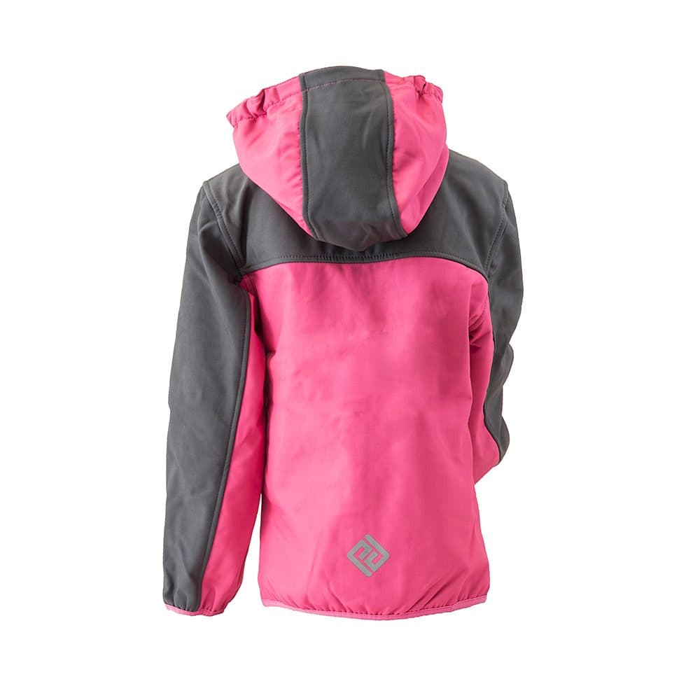 bunda softshellová outdoorová, Pidilidi, PD1113-03, růžová - 104 | 4let - náhled 4
