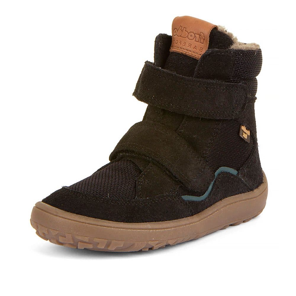 Dětské zimní barefoot boty TEX WINTER Black, Froddo, G3160233-4, černá - 23 - náhled 1