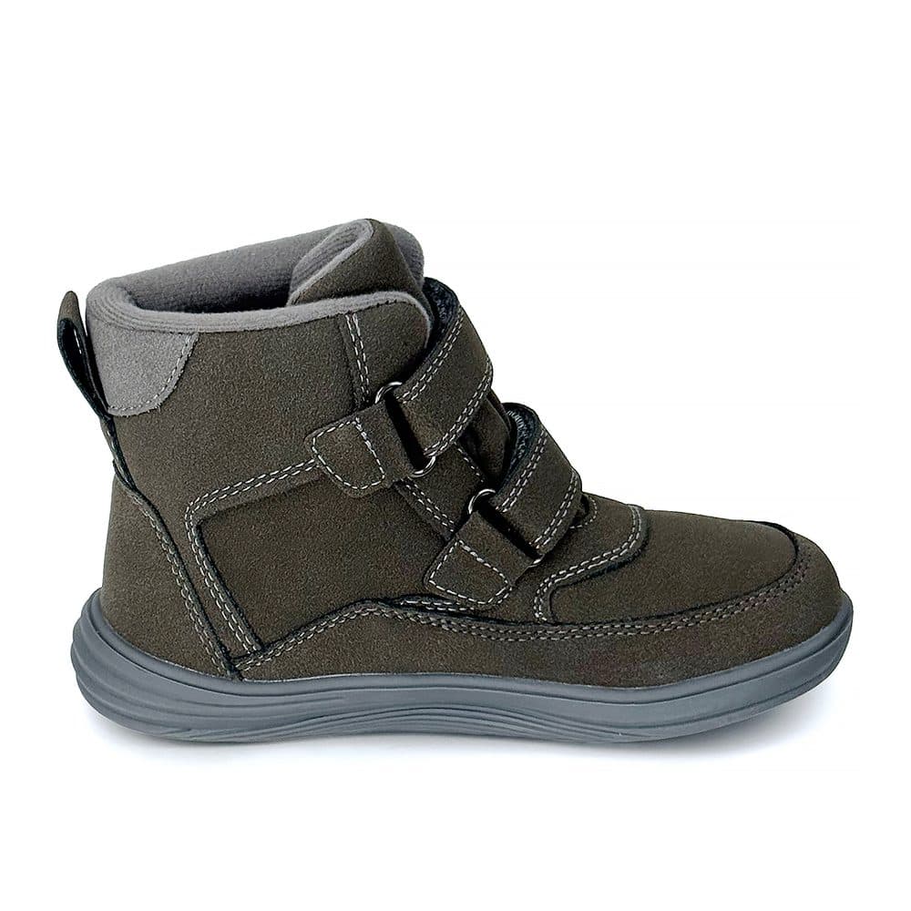 Dětské celoroční barefoot boty Bugga KIVO Dark Brown B00199-23 - 25 - náhled 4