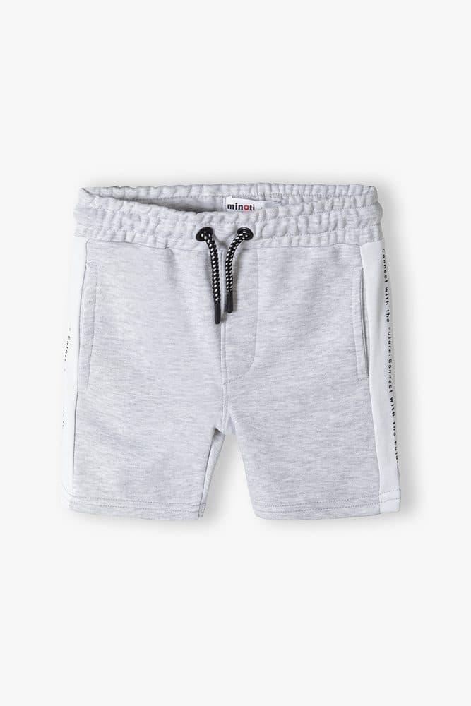 Kraťasy chlapecké teplákové, Minoti, 13fleece 14, Kluk -