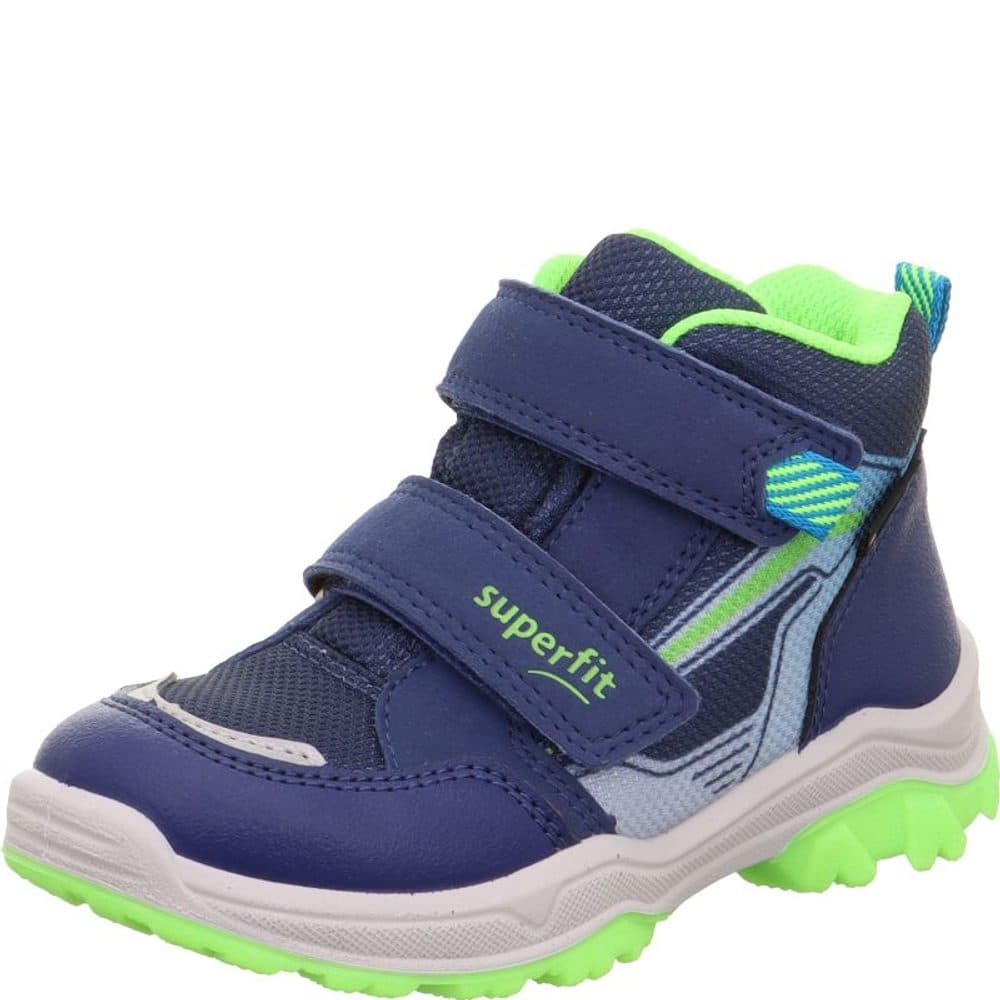 Chlapecké celoroční boty JUPITER Blue/Light Green GTX Superfit 1-000054-8000 -