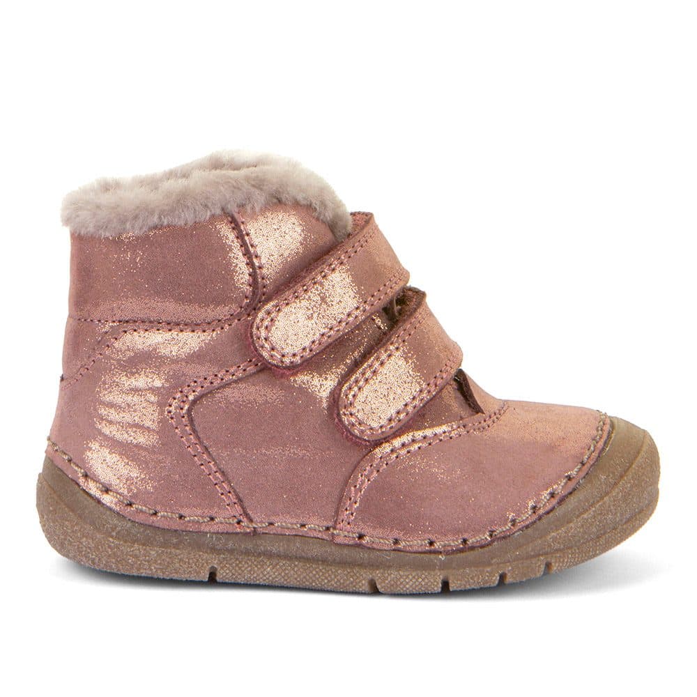 Dívčí zimní boty Flexible PAIX UP WINTER Pink Gold, Froddo, G2110143-13, růžová - 28 - náhled 3