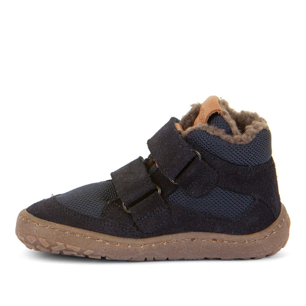 Chlapecké zimní barefoot boty TEX WOOL Dark Blue, Froddo, G3110254-W, tmavě modrá - 25 - náhled 5