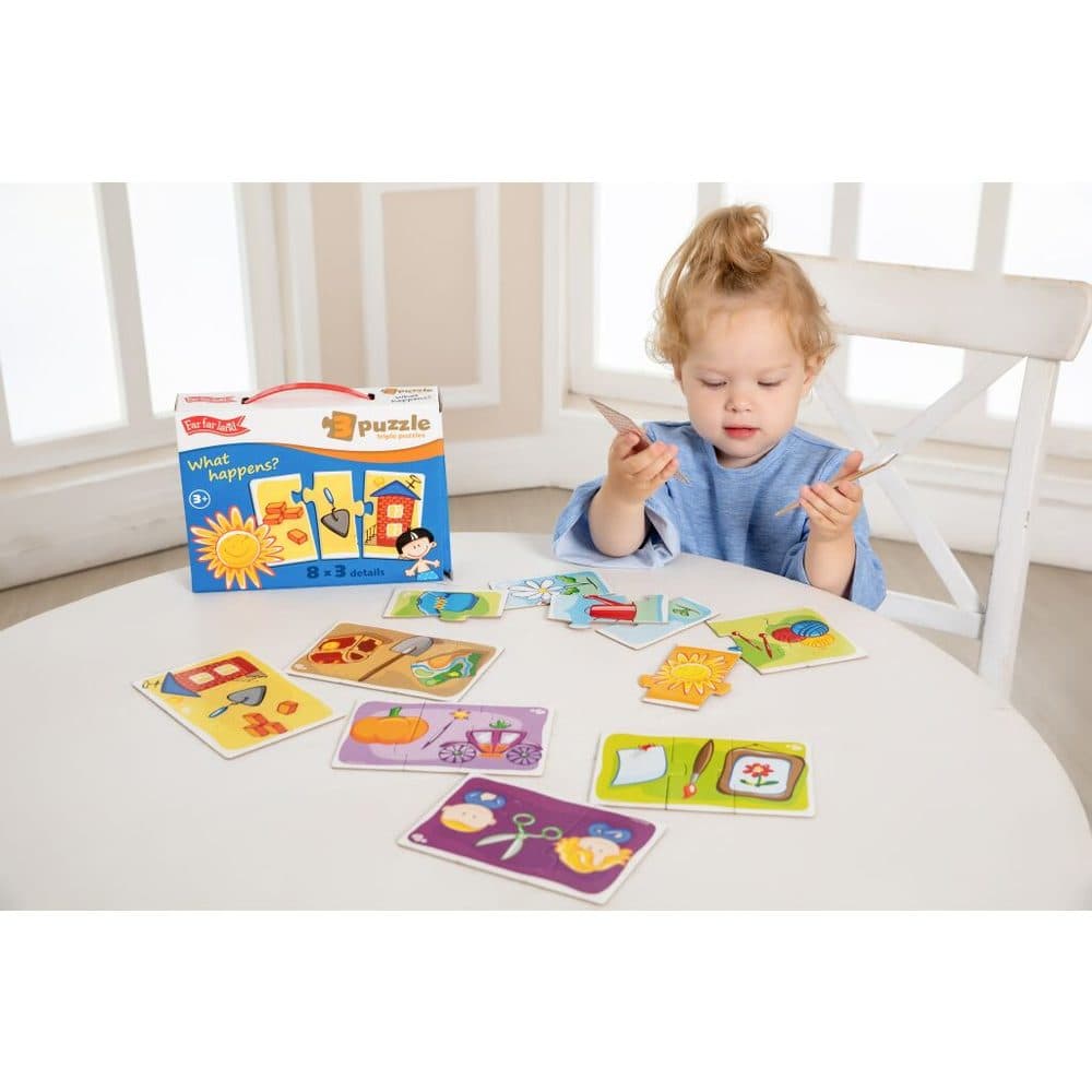Far Far Land Puzzle činnosti trojice 8 obrázků, Far Far Land, W022259 - náhled 4
