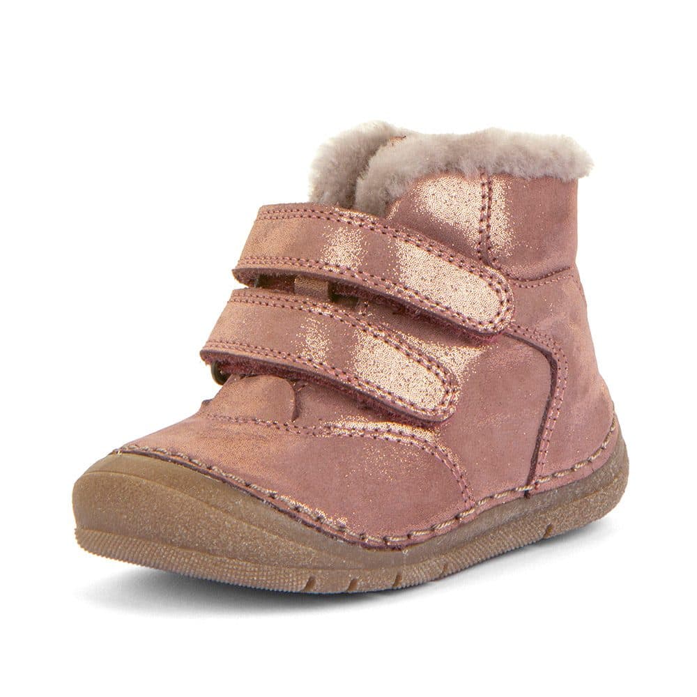 Dívčí zimní boty Flexible PAIX UP WINTER Pink Gold, Froddo, G2110143-13, růžová -