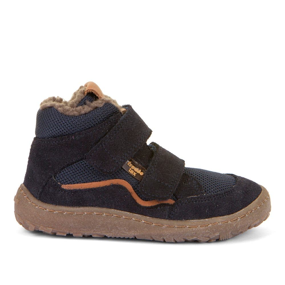 Chlapecké zimní barefoot boty TEX WOOL Dark Blue, Froddo, G3110254-W, tmavě modrá - 25 - náhled 2