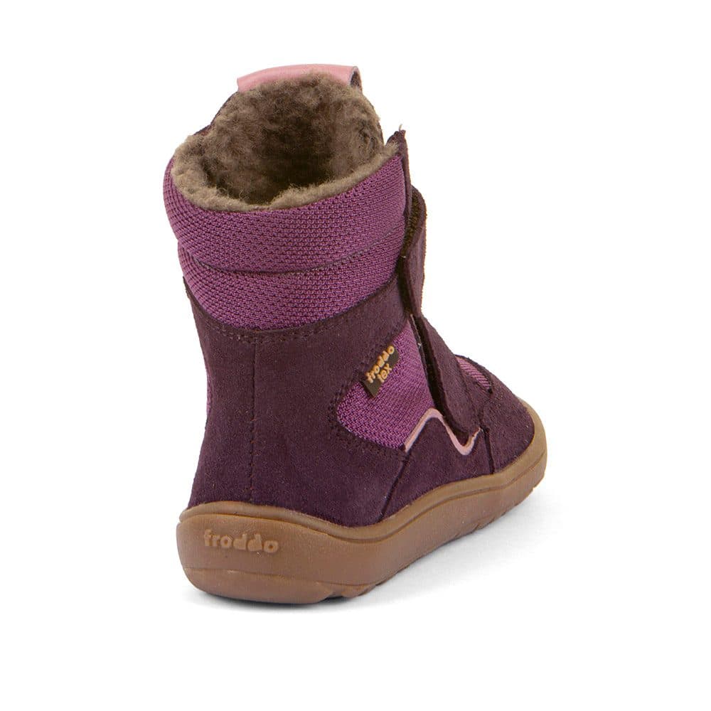 Dívčí zimní barefoot boty TEX WINTER Purple Froddo G3160247-7 - 30 - náhled 5