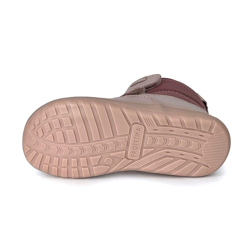 Dívčí zimní barefoot boty PRO-tex Protetika - NUT PINK - 22 - náhled 5
