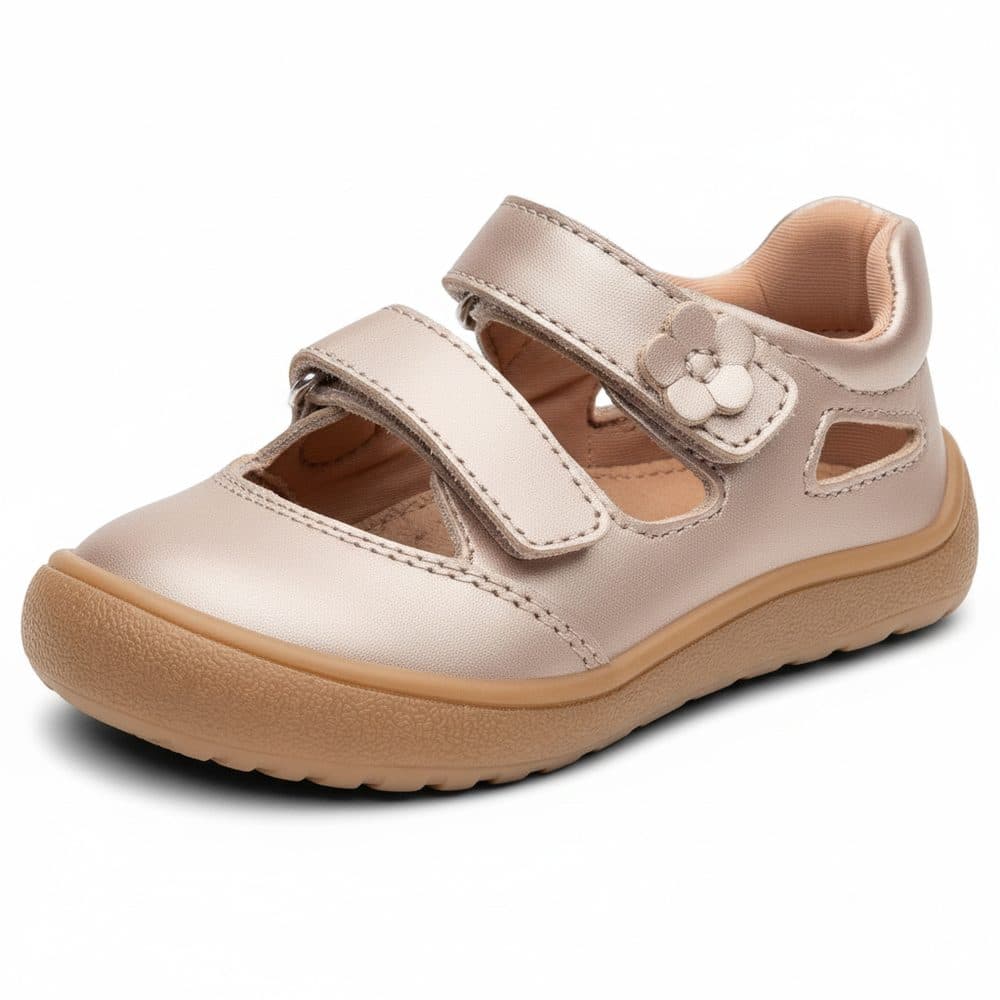 Dívčí barefoot sandály PROTETIKA NERY PEARL PINK lososová - 23