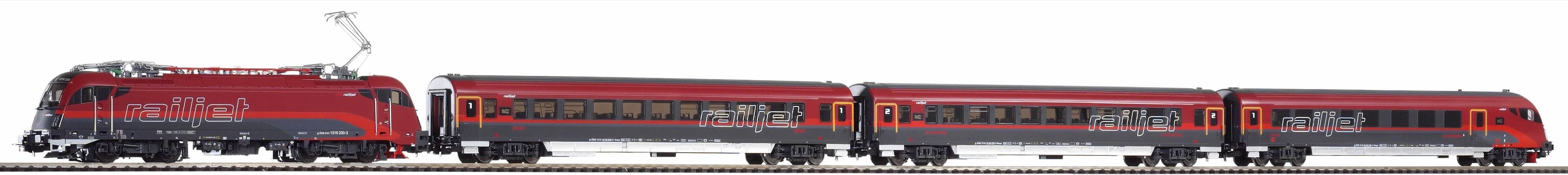 Piko Elektrická souprava Rh 1216 Taurus Railjet ÖBB VI - 58131