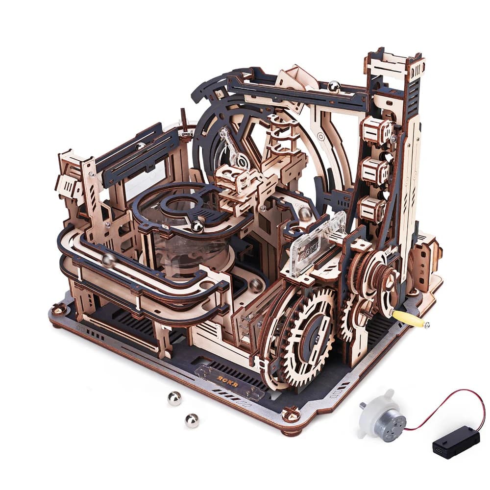 RoboTime 3D mechanická skládačka kuličkové dráhy Kosmodrom