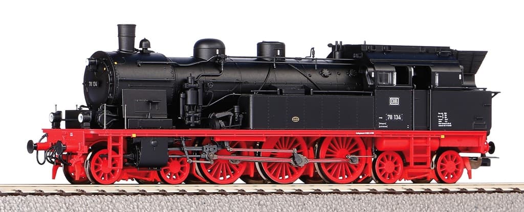 Piko Parní lokomotiva BR 78 DB III včetně zvukového dekodéru a generátoru páry, digitální - 50602