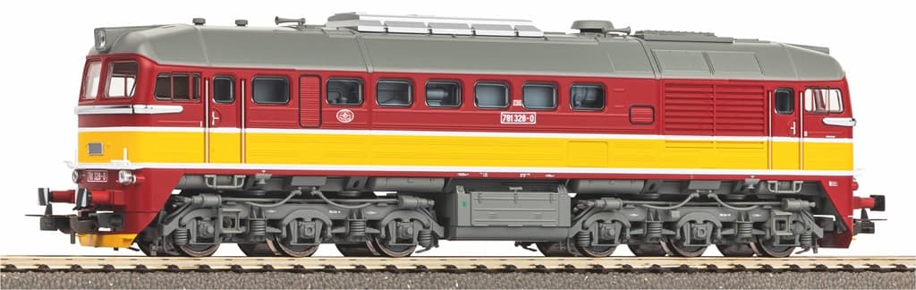Piko Dieselová lokomotiva 781 ČD V - 52957