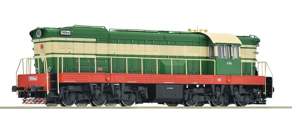 Roco Dieselová lokomotiva T 669.0107, ČSD IV - 7300012