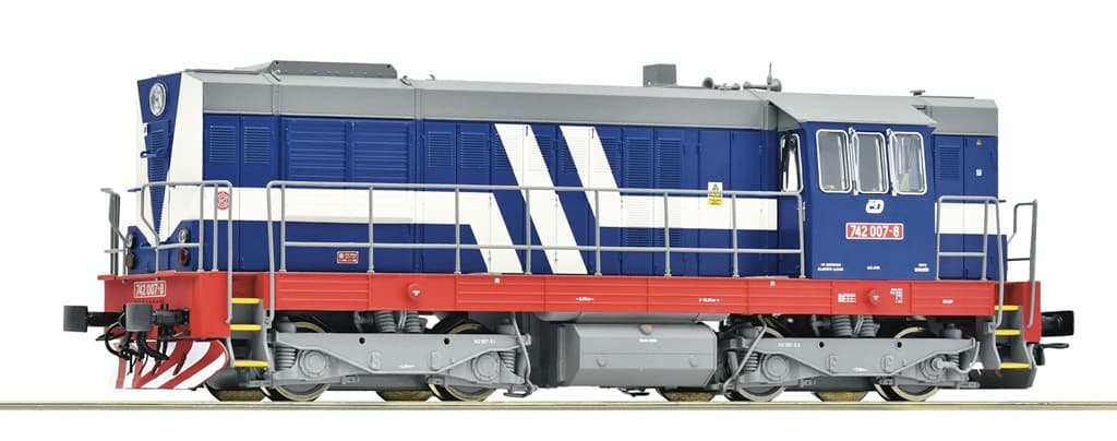 Roco Dieselová lokomotiva 742 007-8 ČD Kocour - 7300063