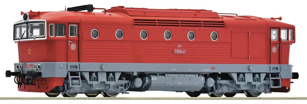 Roco Dieselová lokomotiva T 478.3137  ČSD IV - 7300071