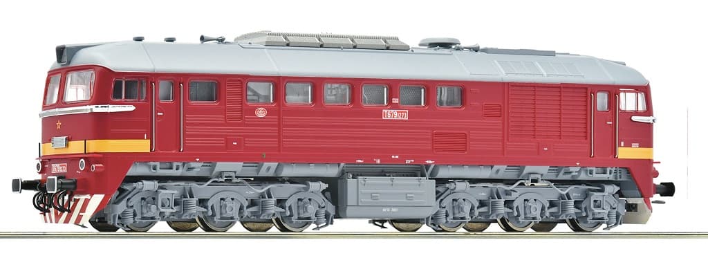 Roco Dieselová lokomotiva T679.1 ČSD IV, digitální - 7310061