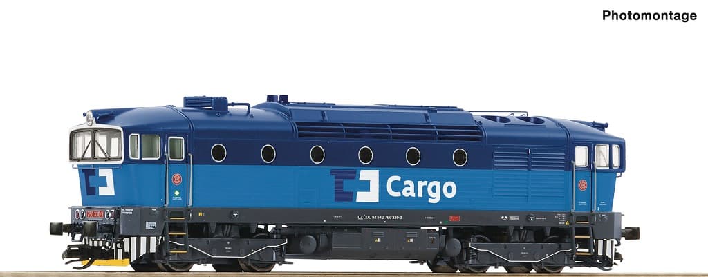 Roco Dieselová lokomotiva 750 330-3 ČD Cargo, digitální - 7390006