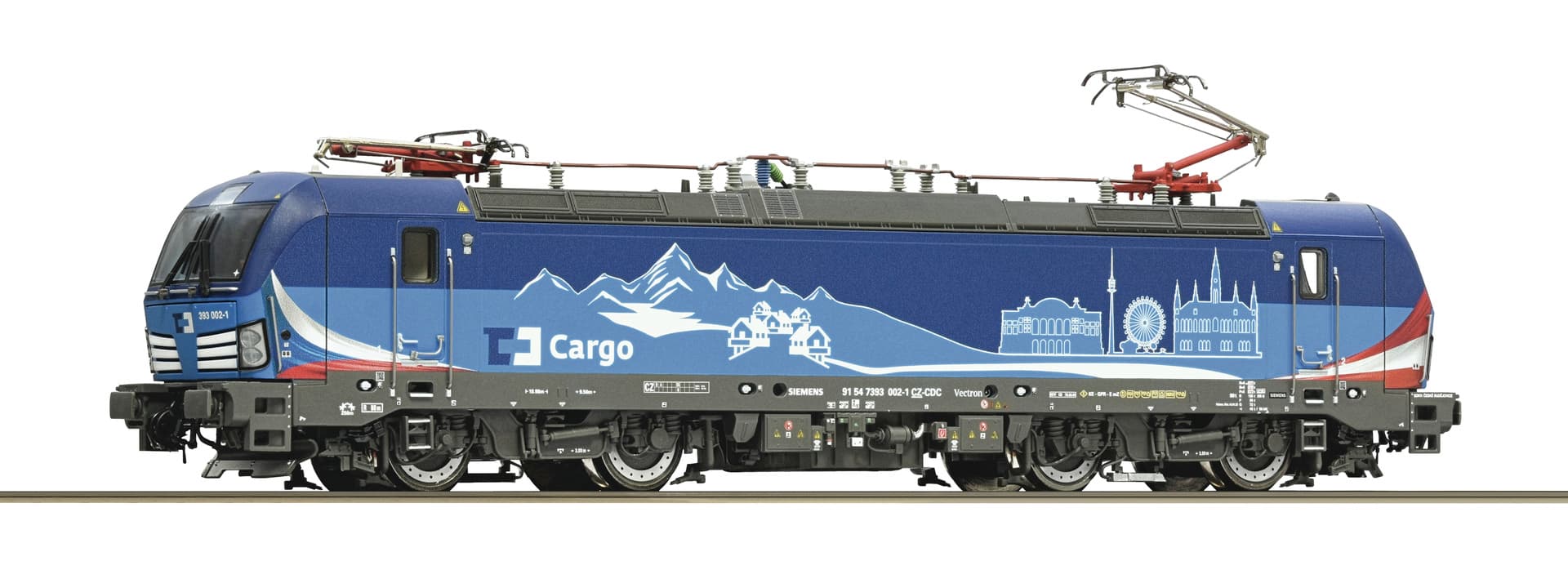 Roco Elektrická lokomotiva 393 002-1, ČD Cargo - 7500113